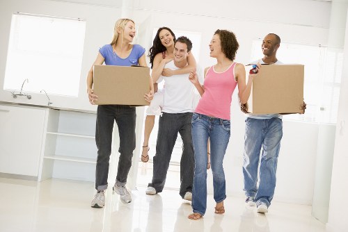 Local removals team planning a move in Queens Park residential streets
