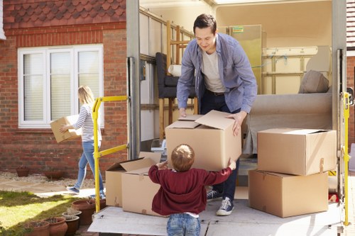 Removal van service for local moves in Queens Park