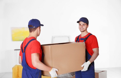 Local house removalists helping with a move in Queens Park